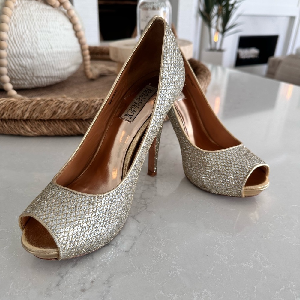 Bad gory Mischka Pumps 7.5
